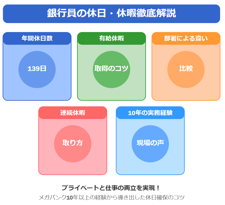 銀行員　休日　過ごし方