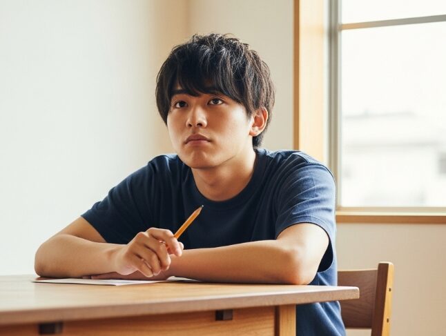 銀行員　勉強嫌い