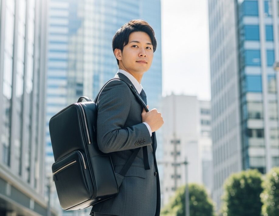 銀行員　リュック