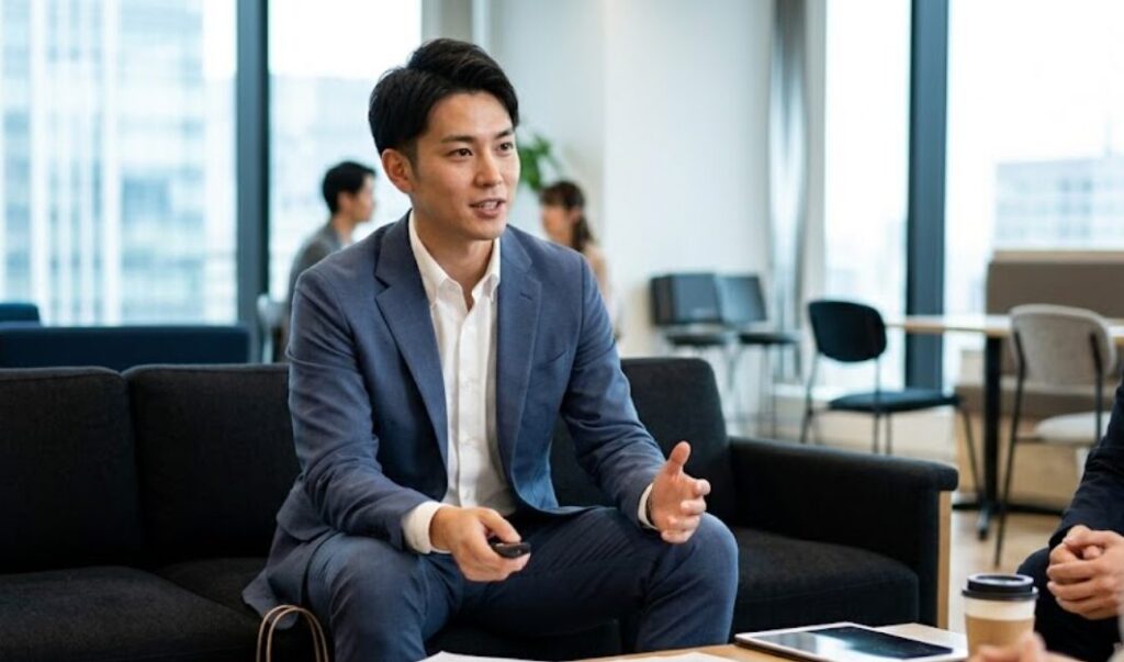 銀行員 スーツ UNIQLO